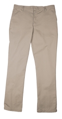 Boys K-12 Flat Front Pants – Modern fit – Khaki – Fischers School Uniforms
