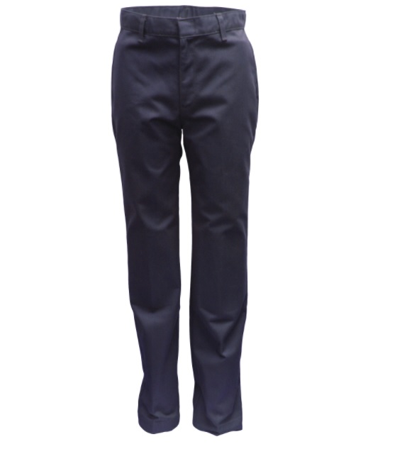 School Apparel Boy's Husky Flat Front Pant with Adjustable Waist - Nav – A+ School  Uniforms & Sewing Center