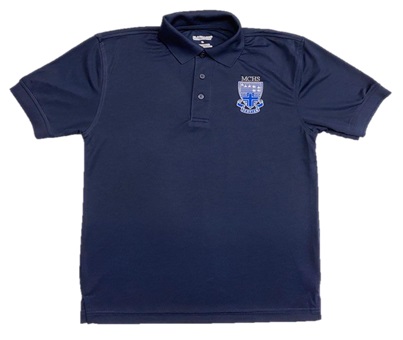 Marquette Short Sleeve Unisex Fit Performance Polo- Navy – Fischers ...